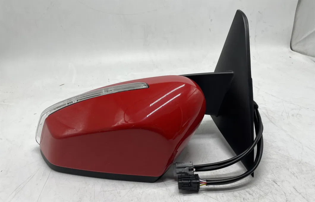 Auto Car Body Parts Car Rearview Mirror Side Mirrors L 10 Plug Red for Jmc Ford Territory Js1-17683-Cc76
